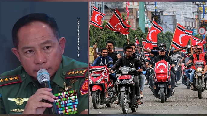 Panglima TNI Perintahkan Tindak Tegas Pengibaran Bendera Bulan Bintang di Tengah Bencana Aceh