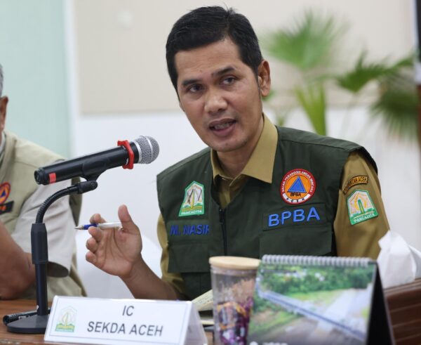 Sekretaris Daerah (Sekda) Aceh, M. Nasir Syamaun