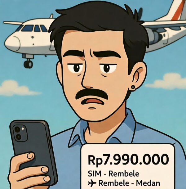 Harga tiket pesawat antarwilayah Aceh melonjak hingga Rp8 juta saat warga terjebak banjir bandang dan longsor. (Foto: Ilustrasi)