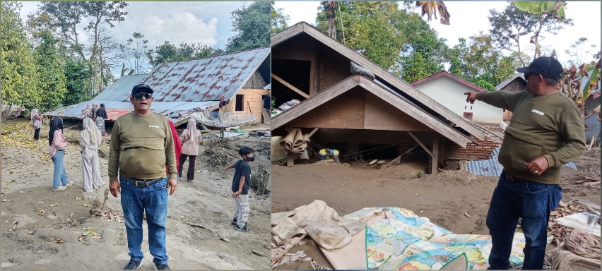 Kondisi rumah warga yang terkubur lumpur akibat banjir bandang di Gampong Blang Awe Kecamatan Meureudu Kabupaten Pidie Jaya. (Foto: Ist) | INFOACEH.net Kondisi rumah warga yang terkubur lumpur akibat banjir bandang di Gampong Blang Awe Kecamatan Meureudu Kabupaten Pidie Jaya. (Foto: Ist)