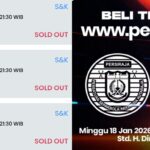 Sehari menjelang laga panas el clasico Sumatera antara Persiraja Banda Aceh kontra PSMS Medan, seluruh tiket pertandingan dipastikan sudah ludes terjual, Sabtu (17/1). (Foto: Ist)