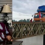 Asosiasi Pengusaha Truk Indonesia Provinsi Aceh menyatakan keberatan atas kebijakan pelarangan truk tronton barang melintasi Jembatan Bailey Krueng Tingkeum, Kecamatan Kutablang, Bireuen. (Foto: Ist)