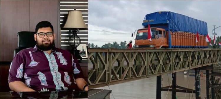 Asosiasi Pengusaha Truk Indonesia Provinsi Aceh menyatakan keberatan atas kebijakan pelarangan truk tronton barang melintasi Jembatan Bailey Krueng Tingkeum, Kecamatan Kutablang, Bireuen. (Foto: Ist) | INFOACEH.net Asosiasi Pengusaha Truk Indonesia Provinsi Aceh menyatakan keberatan atas kebijakan pelarangan truk tronton barang melintasi Jembatan Bailey Krueng Tingkeum, Kecamatan Kutablang, Bireuen. (Foto: Ist)