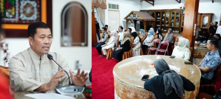 Bupati Aceh Tengah, Haili Yoga, memfasilitasi audiensi perwakilan nasabah PT PNM Mekar dengan pimpinan perusahaan tersebut, menyusul keluhan nasabah terdampak banjir bandang dan longsor. (Foto: Ist) | INFOACEH.net Bupati Aceh Tengah, Haili Yoga, memfasilitasi audiensi perwakilan nasabah PT PNM Mekar dengan pimpinan perusahaan tersebut, menyusul keluhan nasabah terdampak banjir bandang dan longsor. (Foto: Ist)