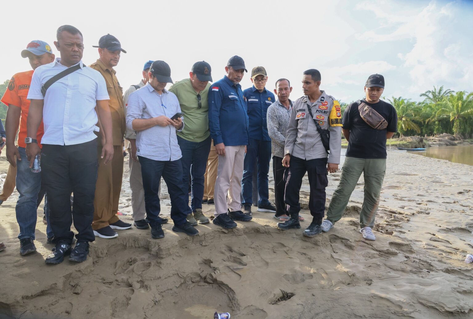 Gas Muncul di Tanah Bekas Banjir Nagan Raya, BPMA: Aman Selama Tidak Ada Pembakaran   