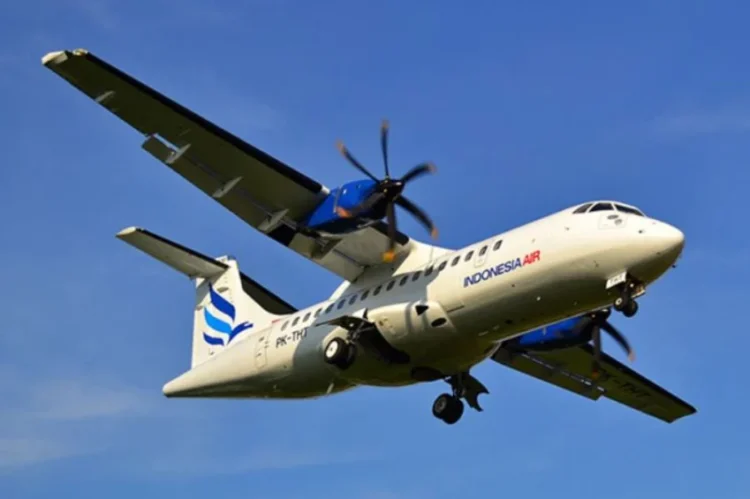 Pesawat jenis ATR 400 milik maskapai Indonesia Air Transport dilaporkan hilang kontak saat melintas di wilayah udara Kabupaten Maros, Sulawesi Selatan, pada Sabtu (17/1/2026). | INFOACEH.net Pesawat jenis ATR 400 milik maskapai Indonesia Air Transport dilaporkan hilang kontak saat melintas di wilayah udara Kabupaten Maros, Sulawesi Selatan, pada Sabtu (17/1/2026).