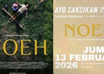 RSJ Aceh meluncurkan film “NOEH” yang mengangkat isu eliminasi pasung terhadap Orang Dengan Gangguan Jiwa (ODGJ). | INFOACEH.net RSJ Aceh meluncurkan film “NOEH” yang mengangkat isu eliminasi pasung terhadap Orang Dengan Gangguan Jiwa (ODGJ).