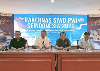 Rakernas SIWO se-Indonesia menetapkan Provinsi Lampung sebagai tuan rumah Porwanas XV tahun 2027. (Foto: Ist)