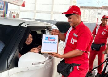 Pertamina Patra Niaga Regional Sumbagut memperkuat kualitas pelayanan konsumen di seluruh SPBU wilayah operasional. (Foto: Ist)