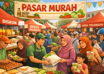 Pemerintah Aceh menggelar pasar murah secara serentak di 23 kabupaten/kota mulai 14 - 16 Februari 2026 untuk menyambut bulan suci Ramadan 1447 Hijriah. (Foto: Ilustrasi)