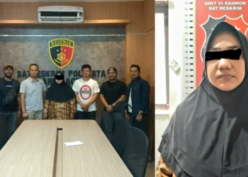Tukar Mobil Rental dengan Sabu, IRT Asal Aceh Besar Dibekuk Polisi di Lambhuk
