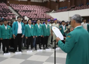 Universitas Syiah Kuala (USK) Banda Aceh melantik pengurus Organisasi Mahasiswa (Ormawa) Unit Kegiatan Mahasiswa (UKM) tingkat universitas masa bakti 2026.