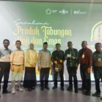 PW ISNU Aceh bekerja sama dengan BSI Aceh menggelar sosialisasi Tabungan Haji dan Tabungan Emas dalam program “Langkah Emas Berhaji Bersama BSI” di Gedung Landmark BSI Aceh, Selasa (3/3).