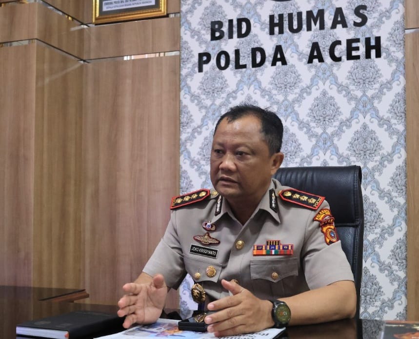 Kabid Humas Polda Aceh Kombes Pol Joko Krisdiyanto