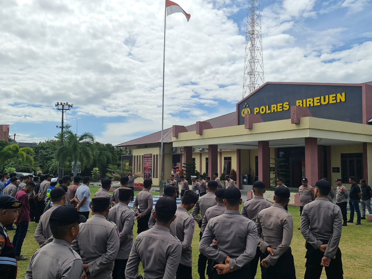 Polres Bireuen menggelar apel pengamanan (Musywil) ke-39 Muhammadiyah dan Aisyiyah Aceh, yang digelar selama tiga hari mulai 3 - 5 Maret 2023