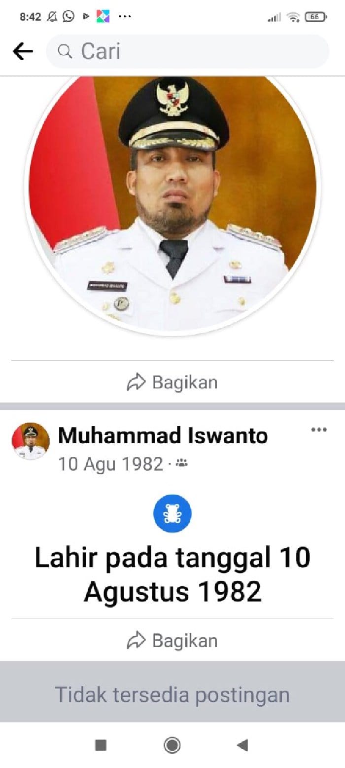 Penipuan mengatasnamakan Pj Bupati Aceh Besar Muhammad Iswanto beredar di FB dan Messenger