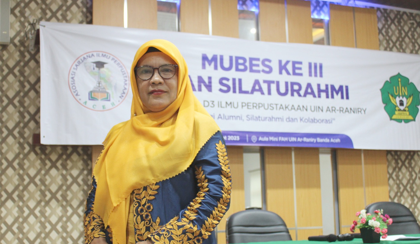 Dr Nurjannah MIP, terpilih sebagai Ketua Asosiasi Sarjana Ilmu Perpustakaan Aceh (ASIPA) periode 2023-2025