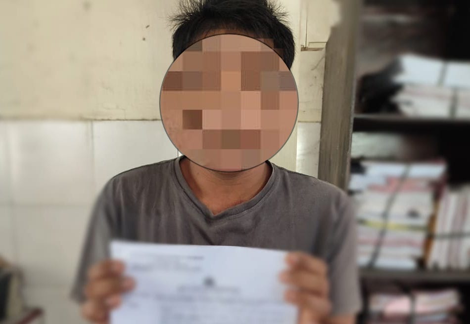 Satreskrim Polres Bener Meriah berhasil menangkap AY (36), warga Desa Sei Bilah, Kecamatan Sei Lepan, Kabupaten Langkat Sumatera Utara, Sabtu (18/3), yang diduga melakukan penggelapan mobil rental warga Kampung Setie Kecamatan Timang Gajah, Bener Meriah