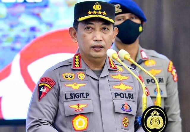 Kapolri Jenderal Pol Listyo Sigit Prabowo