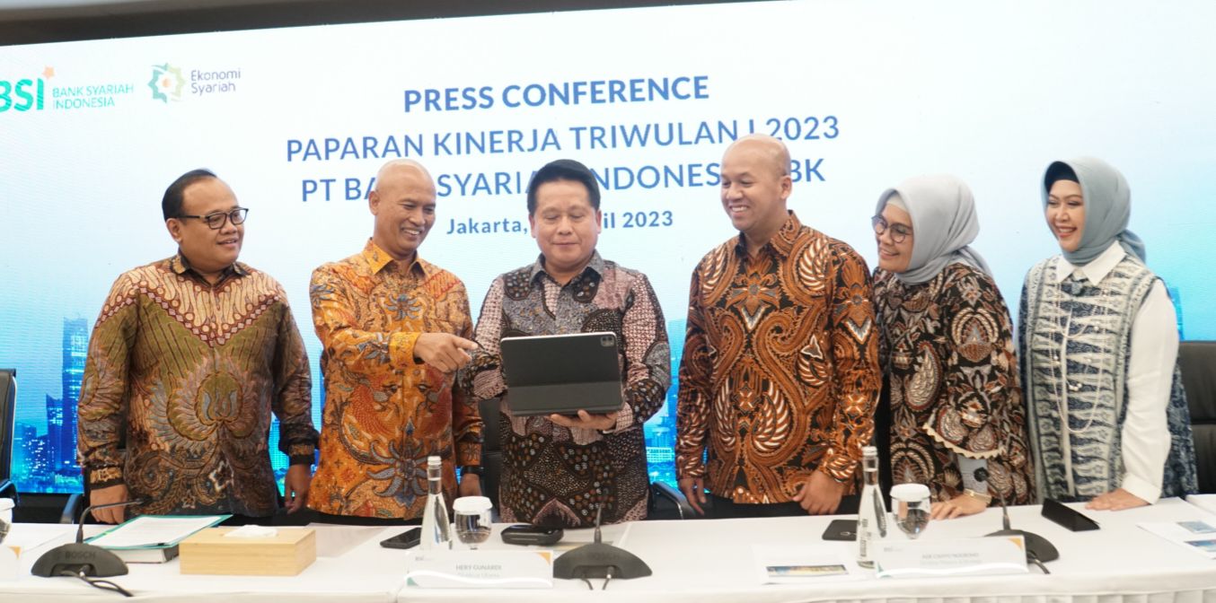 PT Bank Syariah Indonesia Tbk (BSI) mencatat pertumbuhan pembiayaan yang impresif, mencapai lebih dari 20% pada kuartal I 2023