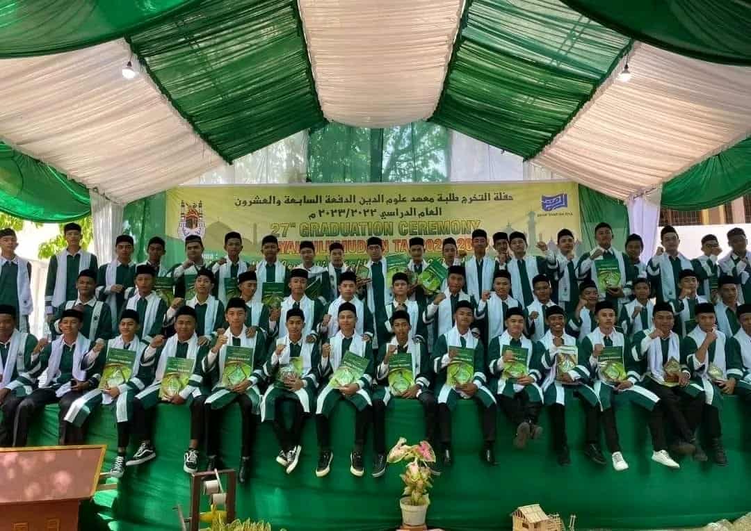 Dayah Terpadu Ulumuddin Uteunkot, Kecamatan Muara Dua Lhokseumawe mewisuda 153 santri
