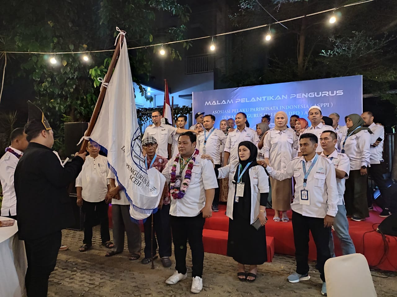 Pelantikan Pengurus DPD ASPPI Aceh periode 2023-2027 di Banda Aceh, Senin (15/5)