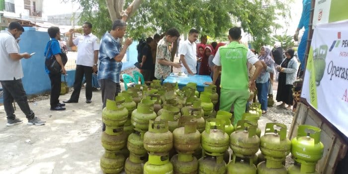 Pj Bupati Aceh Besar Muhammad Iswanto meminta Pertamina mempercepat Program Subsidi LPG 3 KG Tepat Sasaran di Aceh Besar