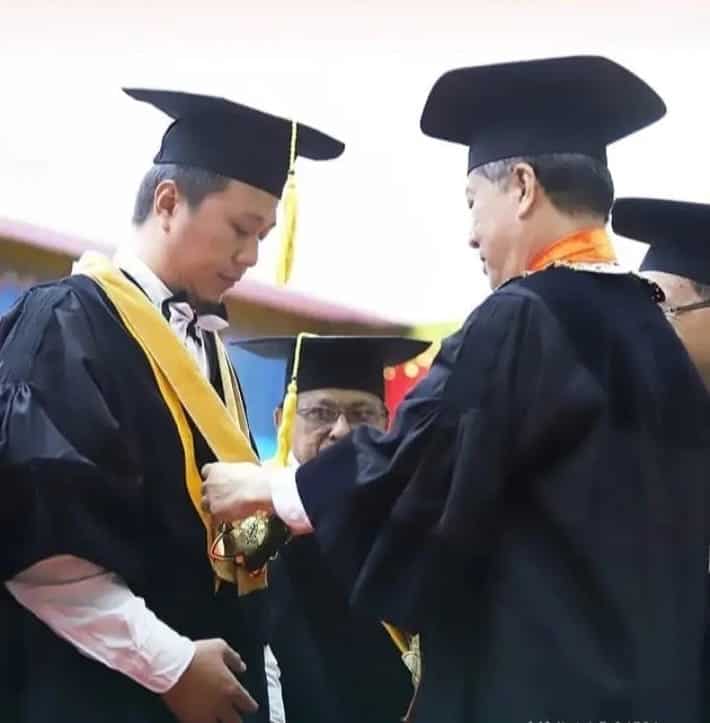 Prof Dr Heru Fahlevi SE MSc dikukuhkan sebagai profesor termuda USK, di usia 39 tahun