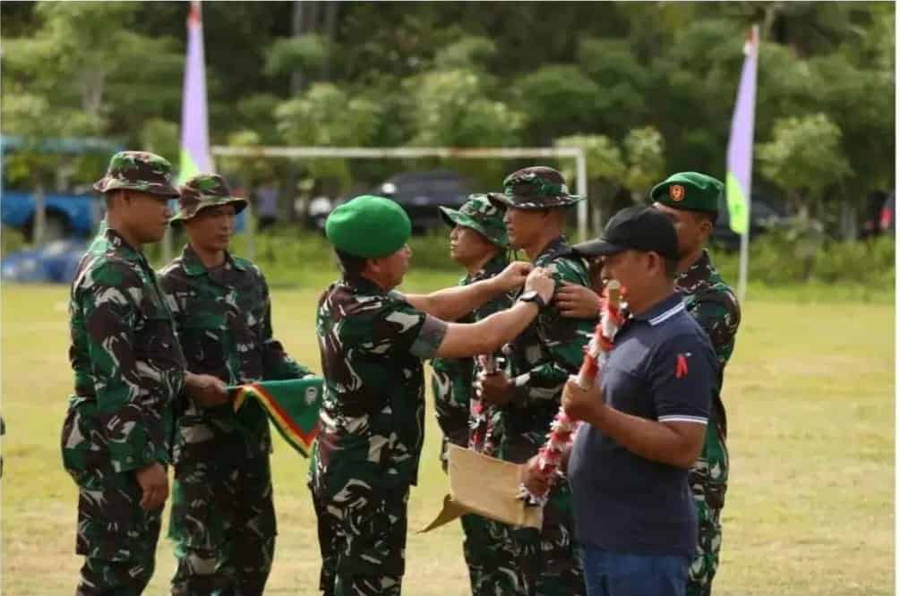Kasdam IM Brigjen TNI Hadi Basuki menutup TMMD ke-116 Tahun 2023 Wilayah Kodam IM, di Desa Jaboi, Kecamatan Suka Jaya, Sabang, Kamis (8/6)