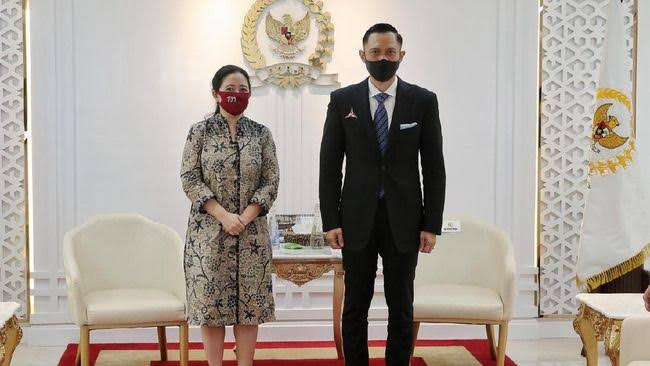 Ketua DPP PDIP Puan Maharani akan bertemu dengan Ketua Umum Partai Demokrat Agus Harimurti Yudhoyono (AHY) usai ramai penjajakan kerja sama kedua partai. (Dok. Partai Demokrat)