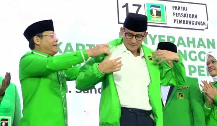 Sandiaga Uno resmi gabung PPP jelang Pemilu 2024