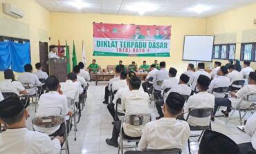 PW GP Ansor Aceh melaksanakan Diklat Terpadu Dasar (DTD) Raya yang menggabungkan peserta dari kota Banda Aceh dan Kabupaten Aceh Besar