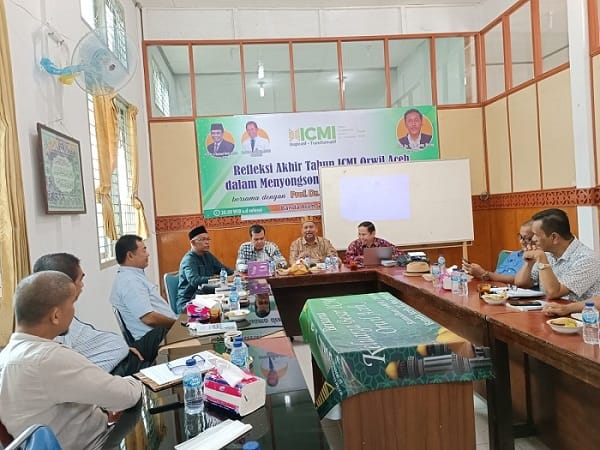 ICMI Orwil Aceh melakukan Rapat Pleno yang terdiri atas Dewan Penasehat, Dewan Pakar, Pengurus Harian serta praktisi ekonomi dan perbankan pada Sabtu, 3 Juni 2023 di Kantor Sekretariat ICMI Orwil Aceh