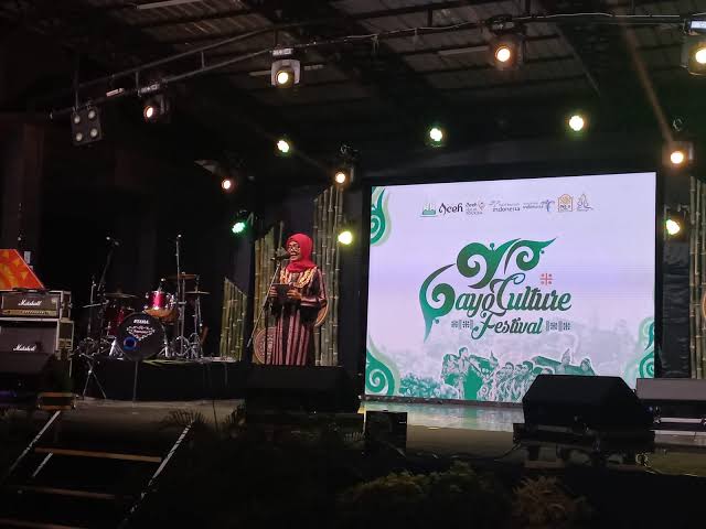 Pembukaan Gayo Culture Festival 2023 di Taman Seni dan Budaya, Banda Aceh, Ahad malam (18/6)
