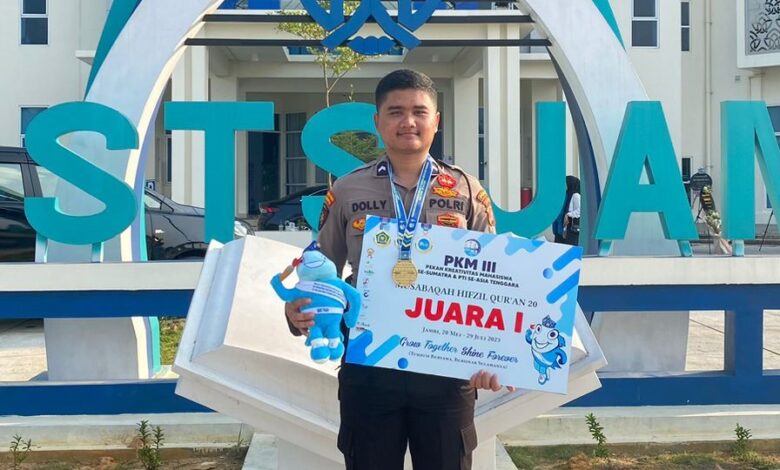 Bripda Dolly Isma Indra, Anggota Polda Aceh juara Musabaqah Hifzil Qur’an 20 juz se-Asia Tenggara