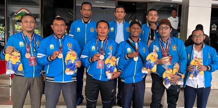 Tim Catur Aceh meraih 2 medali emas dan 1 perunggu pada Pornas XVI Korpri Tahun 2023 di Semarang, Jawa Tengah
