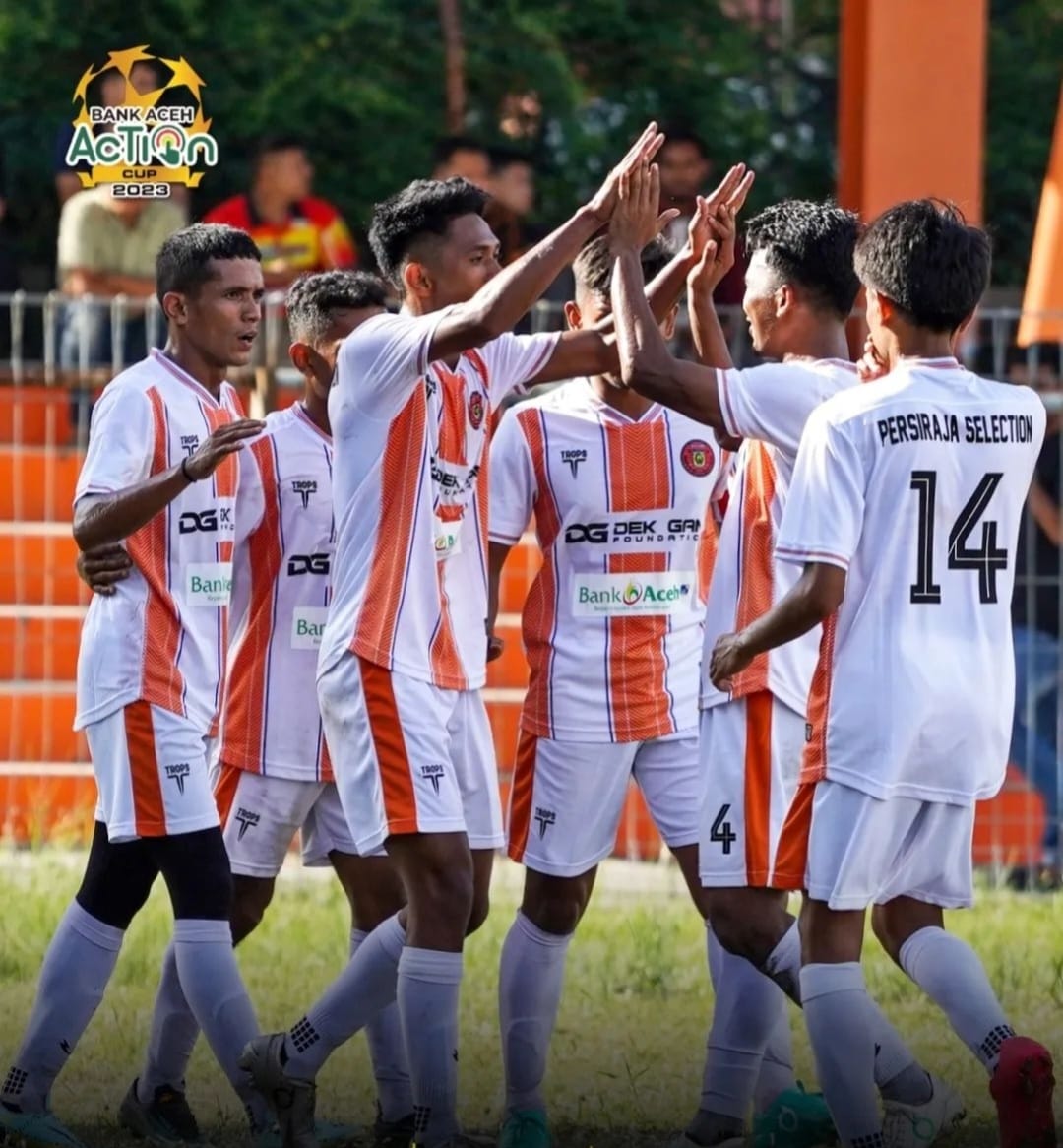 Tim Persiraja Selection lolos ke final Bank Aceh Action Cup 2023 usai mengalahkan PSKD Kajhu 1-0 pada semifinal di Stadion H Dimurthala Lampineung, Banda Aceh, Jum'at sore (28/7)