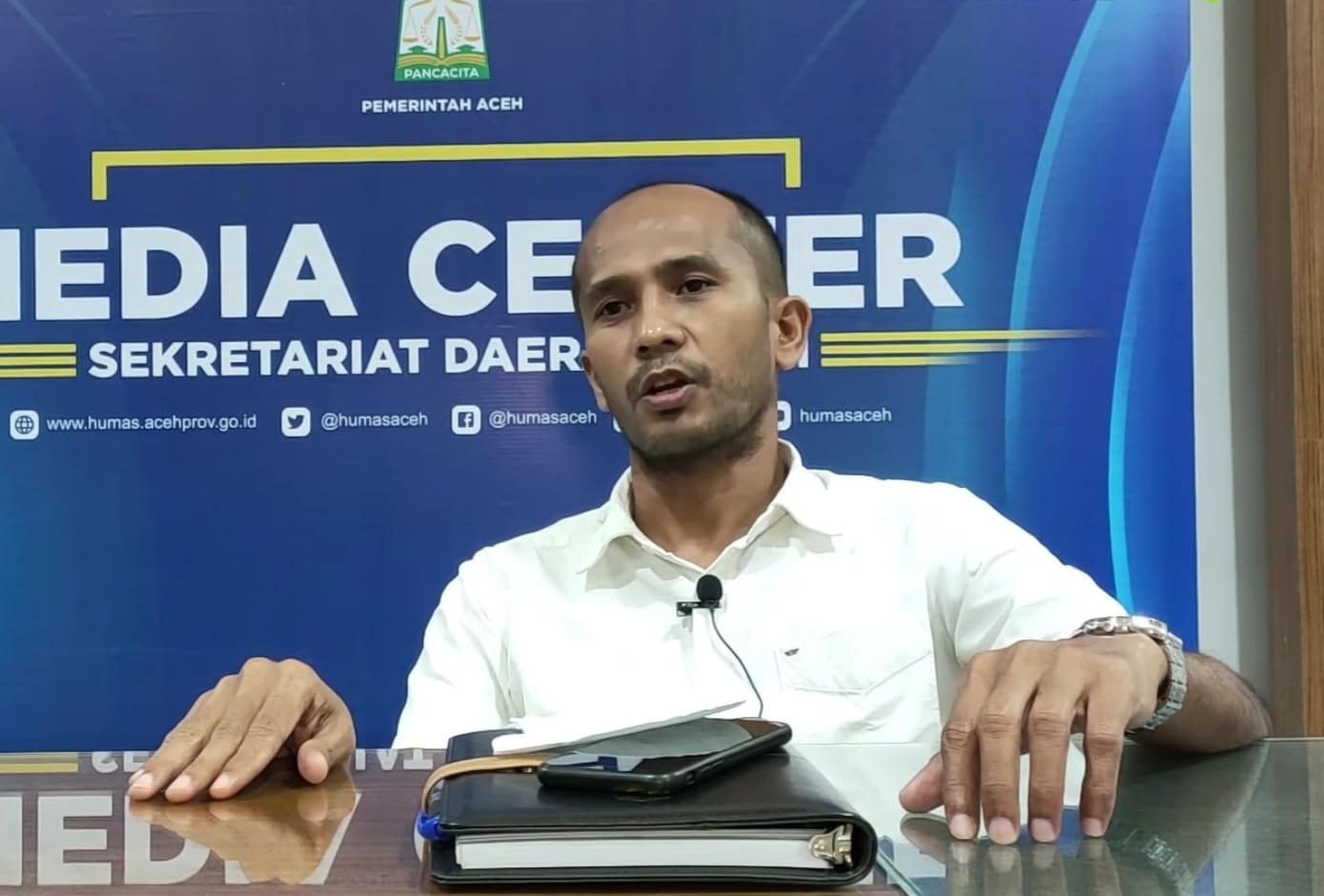 Juru Bicara Pemerintah Aceh Muhammad MTA