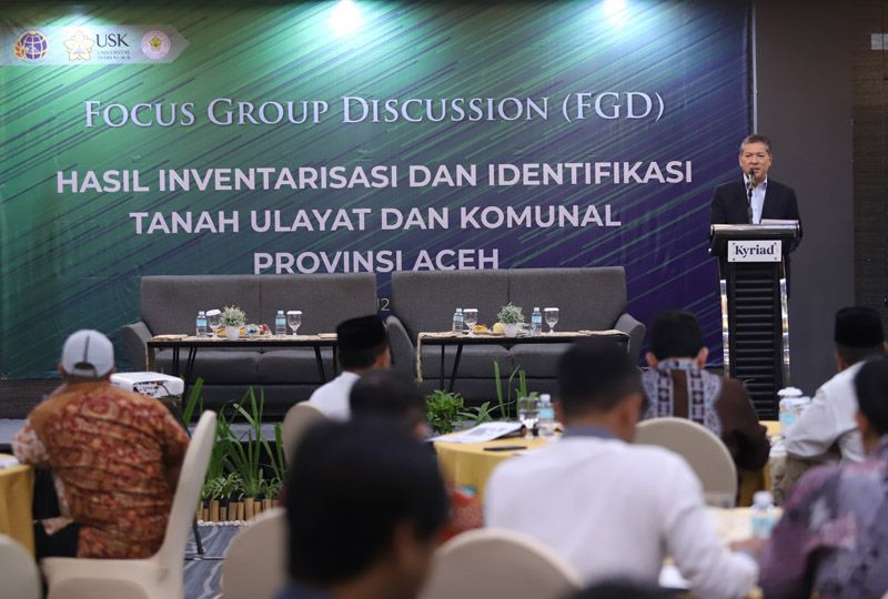 FGD Hasil Inventarisasi dan Identifikasi Tanah Ulayat dan Komunal Provinsi Aceh