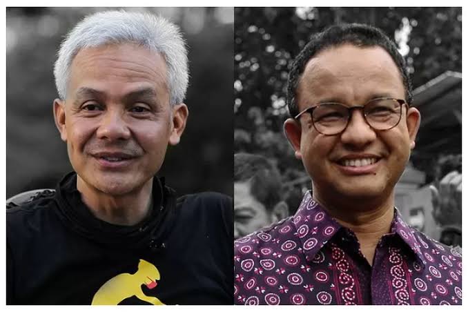 Ganjar Pranowo dan Anies Baswedan