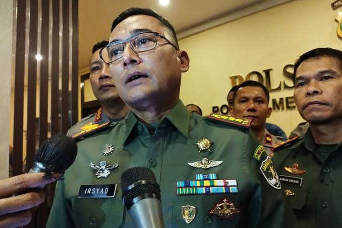 Danpomdam Jaya Kolonel CPM Irsyad Hamdie Bey Anwar
