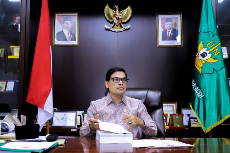 Rektor UIN Ar-Raniry Prof Dr Mujiburrahman MAg