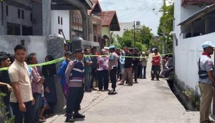 Lokasi mahasiswi Fakultas Hukum USK, MF (21) ditemukan tewas diduga gantung diri di kamar kos-nya salah satu rumah Desa Tanjung Selamat, Darussalam, Aceh Besar, Kamis siang (31/8)