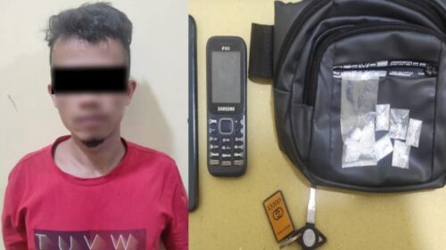 Seorang pemuda warga Aceh Besar berinisial BG (25) ditangkap Tim Subdit I Ditresnarkoba Polda Aceh karena kedapatan membawa narkotika jenis sabu