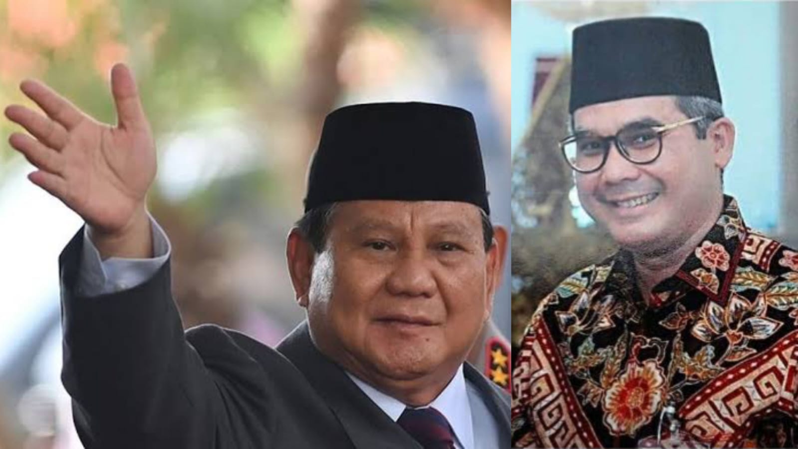 Menhan Prabowo Subianto dan Wakil Menteri Pertanian Harvick Hasnul Qolbi