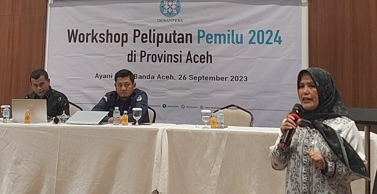 Koordinator Divisi Penanganan Pelanggaran Data dan Informasi Panwaslih Aceh Safwani