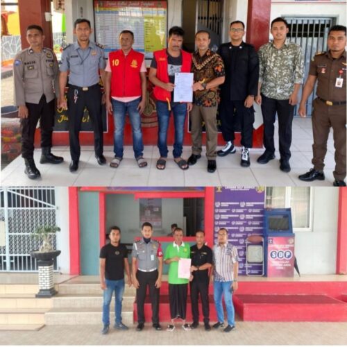 Kejari Aceh Besar melakukan eksekusi Terpidana Pembunuhan Berencana di Indrapuri, di Lapas Lambaro dan Lapas Lhoknga