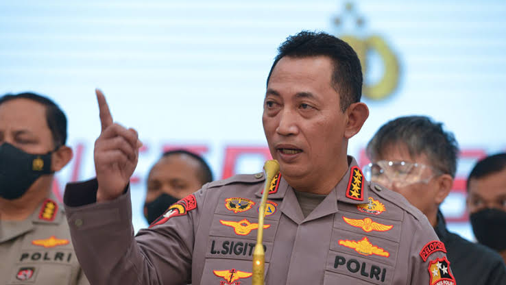 Kapolri Jenderal Pol Listyo Sigit Prabowo