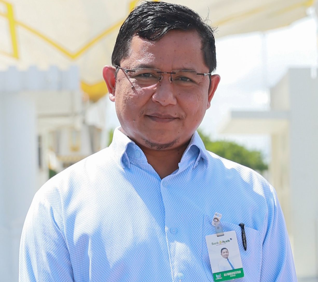 Pemimpin Divisi Sekretariat Perusahaan Bank Aceh Syariah Ali Muhayatsyah