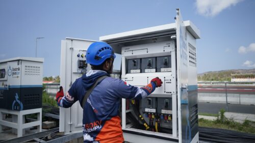 PT PLN sukses memasok listrik yang andal dan tanpa kedip pada perhelatan MotoGP di Sirkuit Mandalika, Lombok Tengah, NTB pada 13-15 Oktober 2023